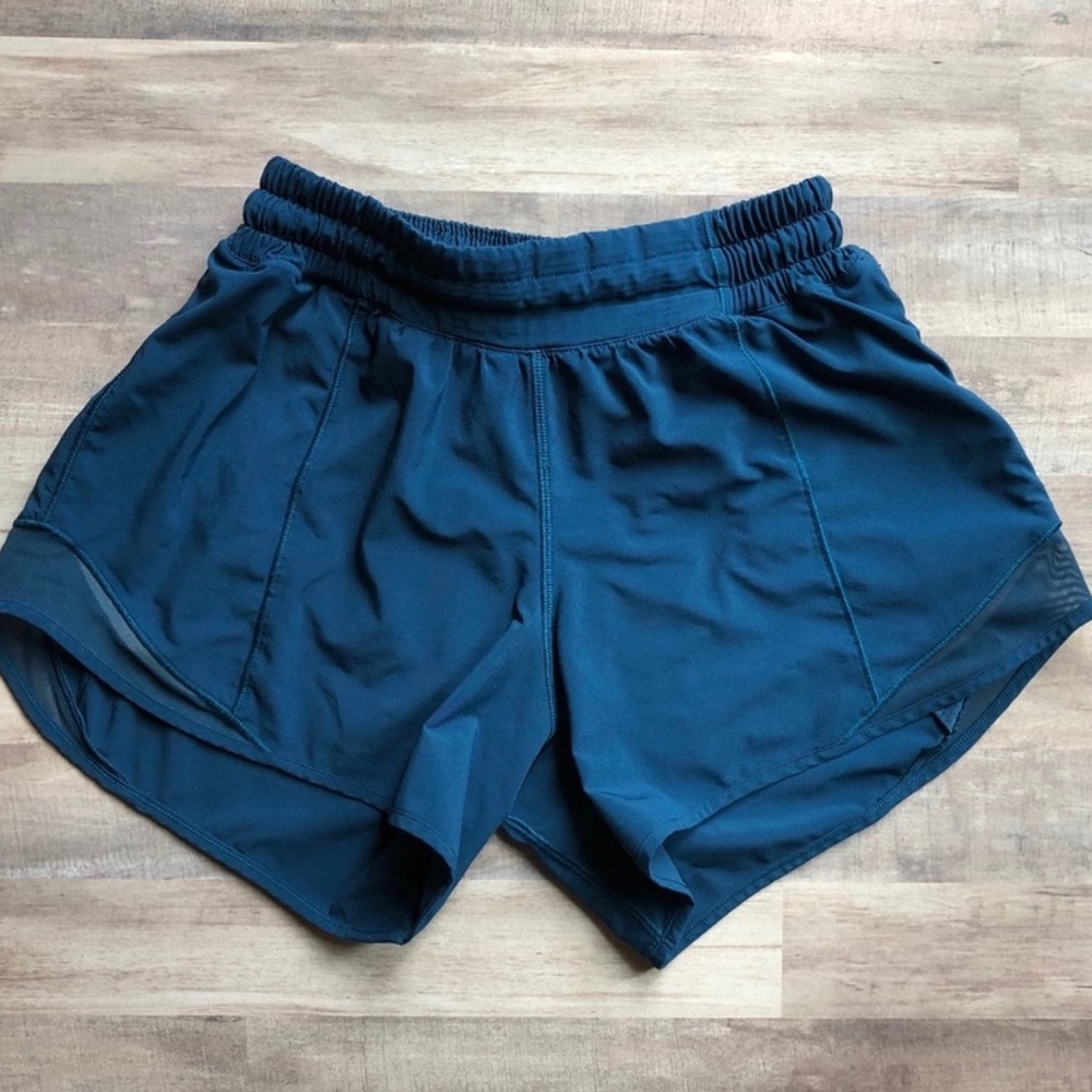 gently worn lululemon shorts (blue)